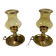 Peter Jensen Copenhagen brass candle holders Denmark 1960’s