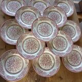 14 assiettes plates anciennes anglaises