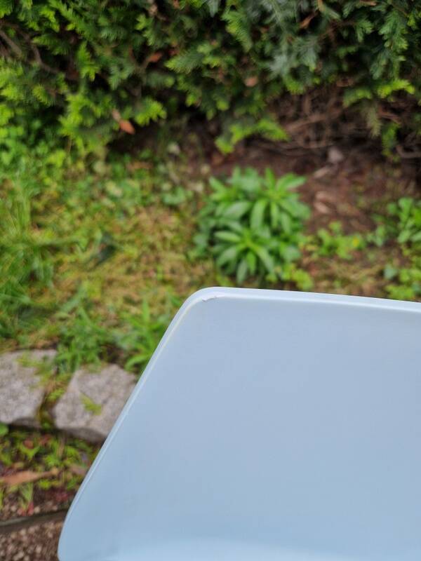 Vico Magistretti (1920-2006) for Kartell - Series of 4 chairs - Maui model - Sky blue color