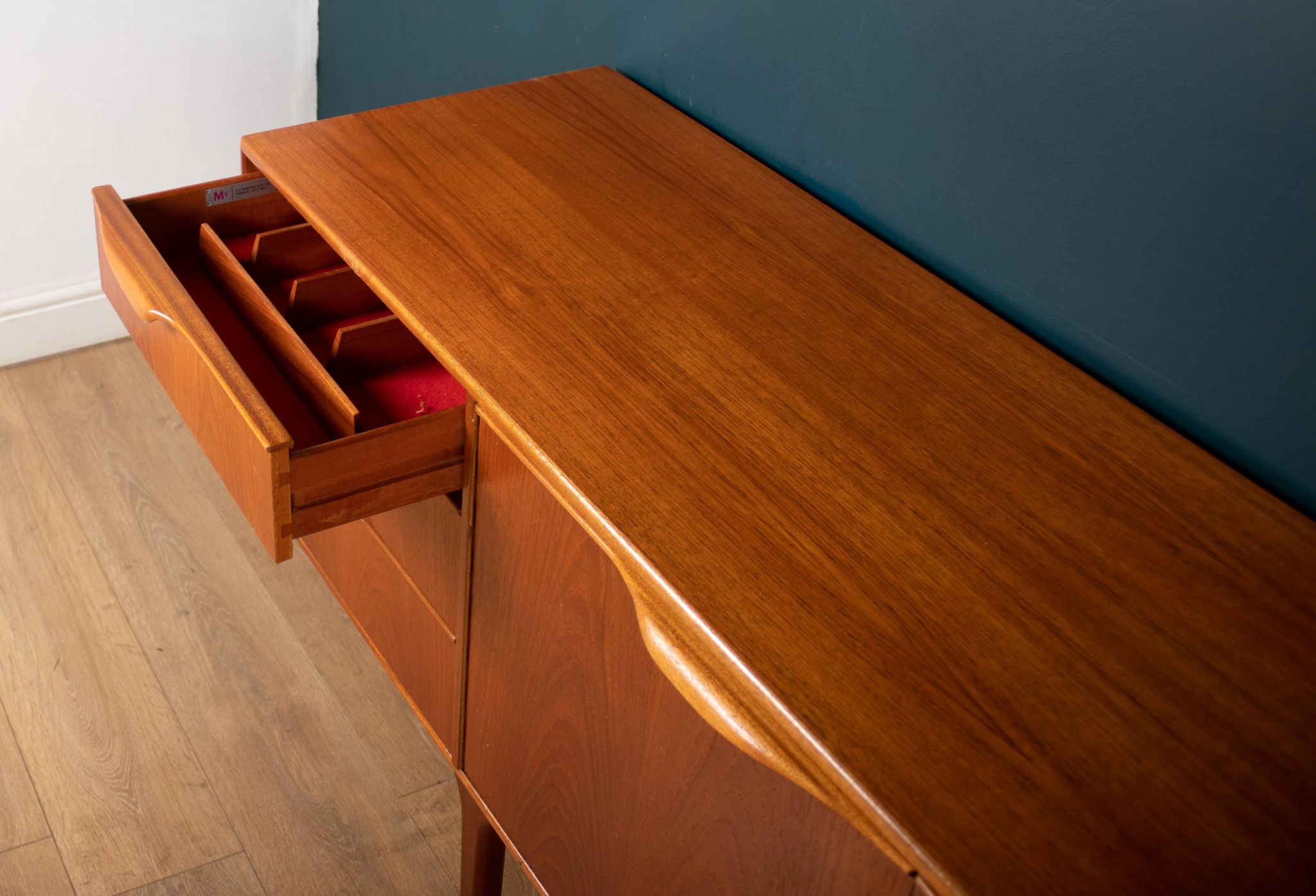 Retro Teak 1960s Long Mcintosh of Kirkcaldy Dunvegan Sideboard Tom Robertson