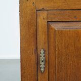 Antique English 1-door cabinet/side table from the mid/late 19th century