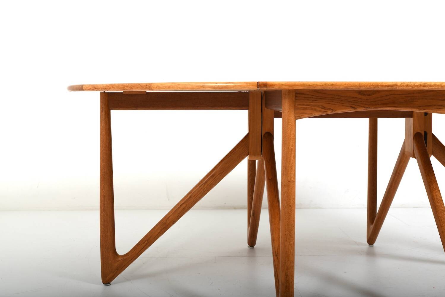Drop Leaf Dining Table by Niels Koefoed  Denmark 1960s