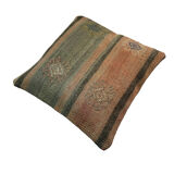 Vintage Turkish Kilim Cushion Cover , 40 x 40
