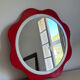 Mirror flower plastic by Finnish designer Makisen Kuvastin.