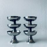 Stainless steel ice cream cups