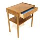 Scandinavian oak bedside table, Sweden, 1960s