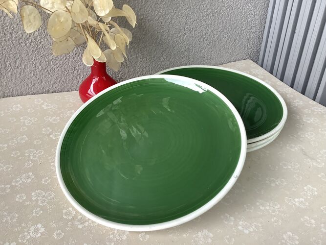 Assiettes ironstone SGV Hand Crafted made in Italy