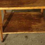 Safe service table on wheels from the 40s/50s