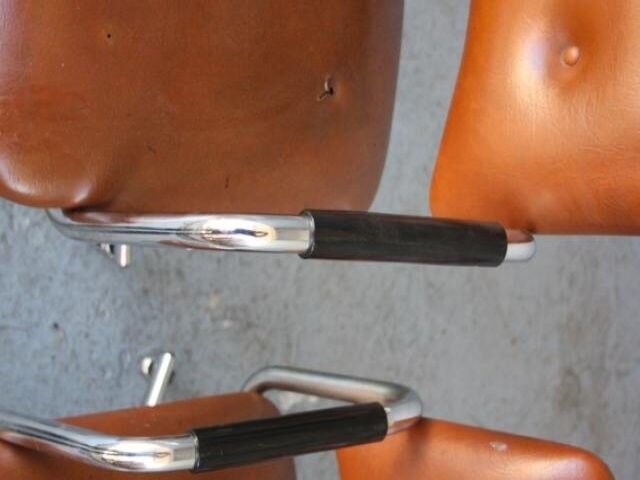 pair of armchairs vintage 1970 Tubulars