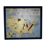 Map, school displays mdi 50