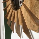 Wooden witch mirror