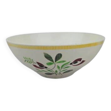 Saladier vintage modèle Pablo de Digoin Sarreguemines