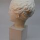 Female plaster head – antique style – decorative bust 43 cm