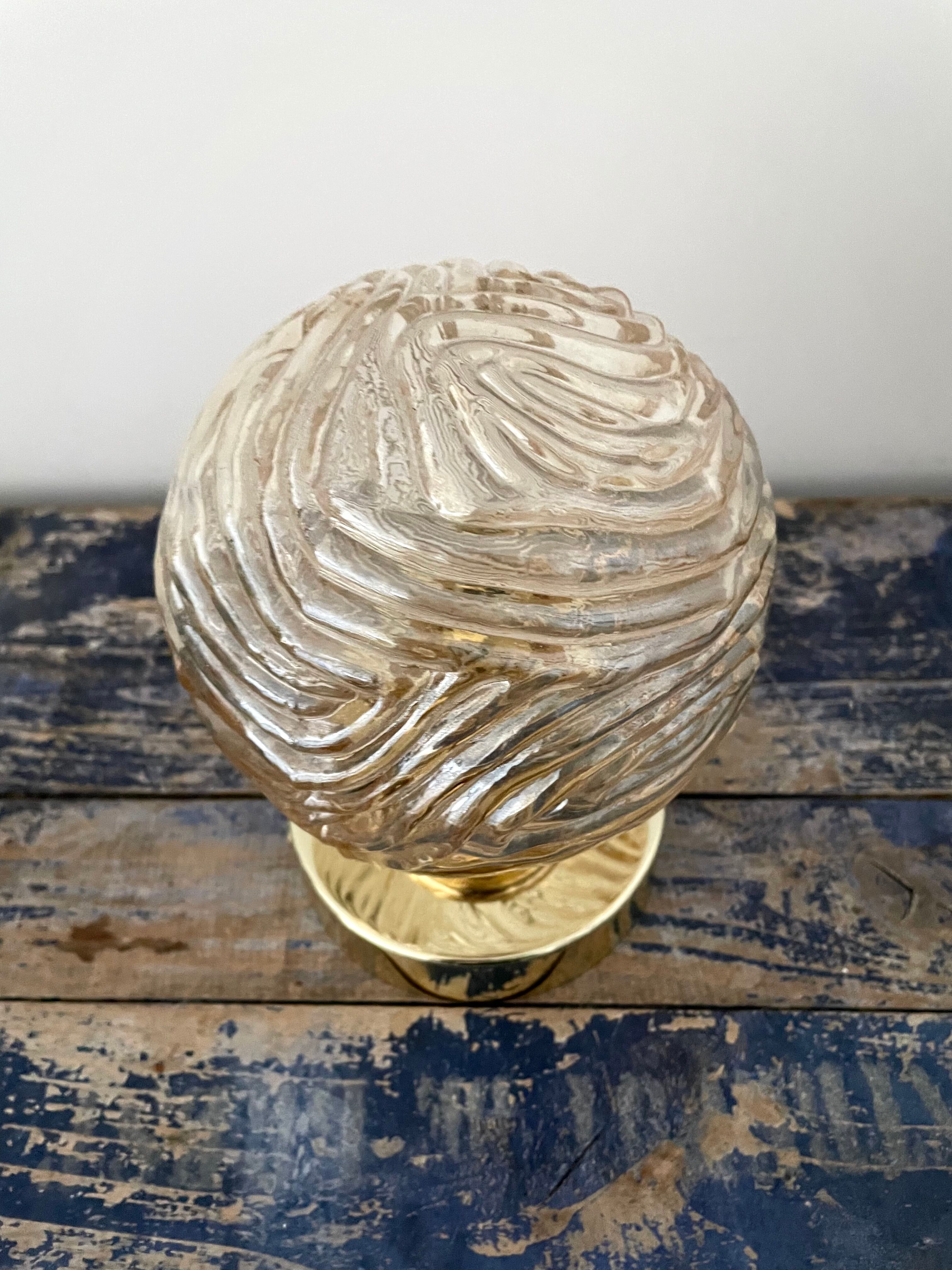 Vintage globe lamp