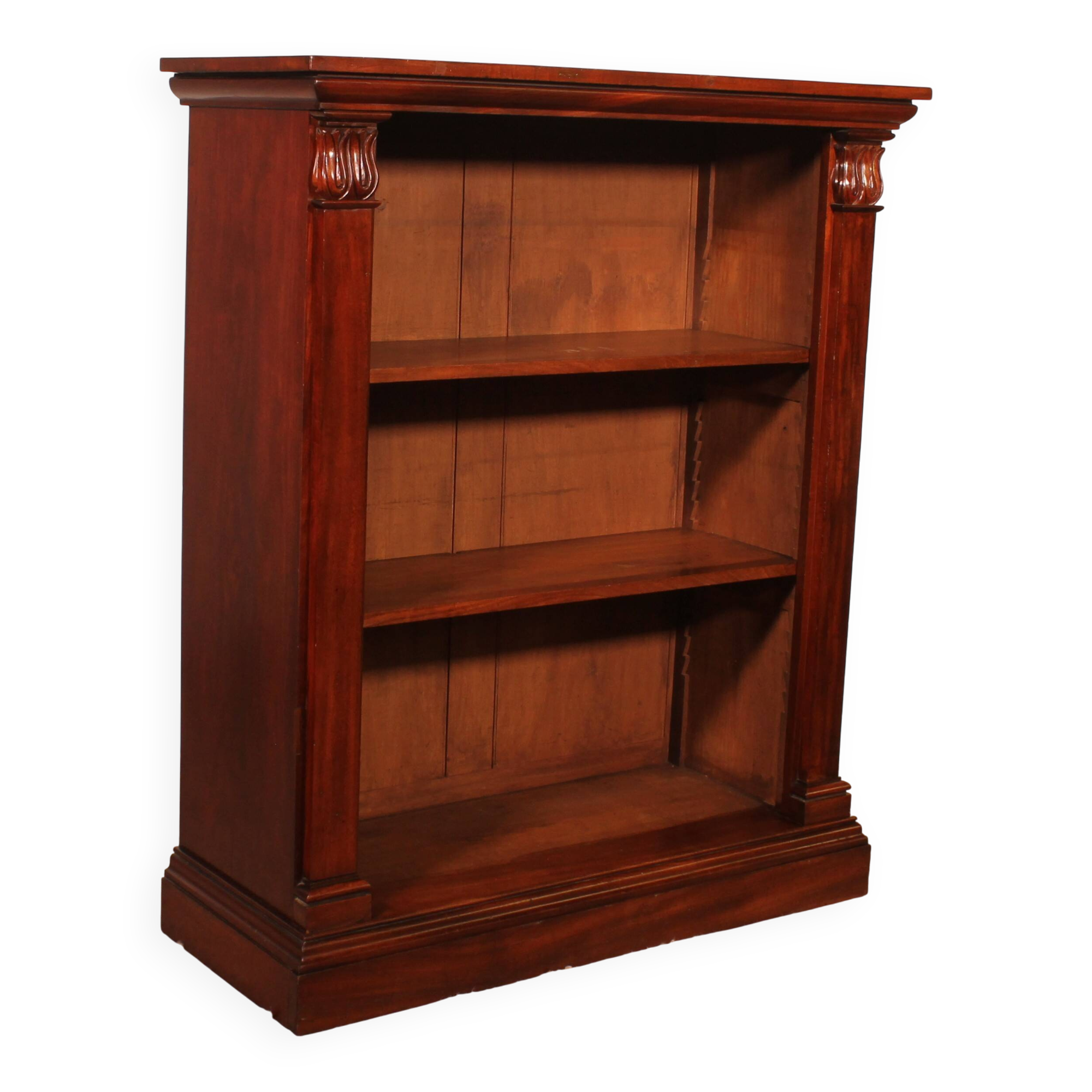 open mahogany library William IV circa 1830-England with drawer