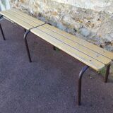 Former school bench