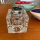 Vintage 70s glass table lighter