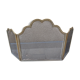 Brass fireplace screen