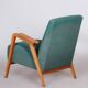 Art Deco Armchair in Beech, 1940s