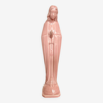 Statuette of the Virgin in Portuguese ceramic