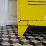 Industrial wardrobe 3 metal doors