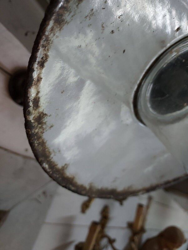 applique industrielle col de cygne en fer