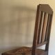 Two chairs with old cannages, 1920