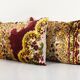 Set of 2 vintage velvet cushion covers 61x41 cm