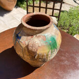 Terracotta jar pottery from the 1920s.