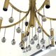 Gaetano Sciolari Geometric Chandelier Hollywood Regency 1970’s