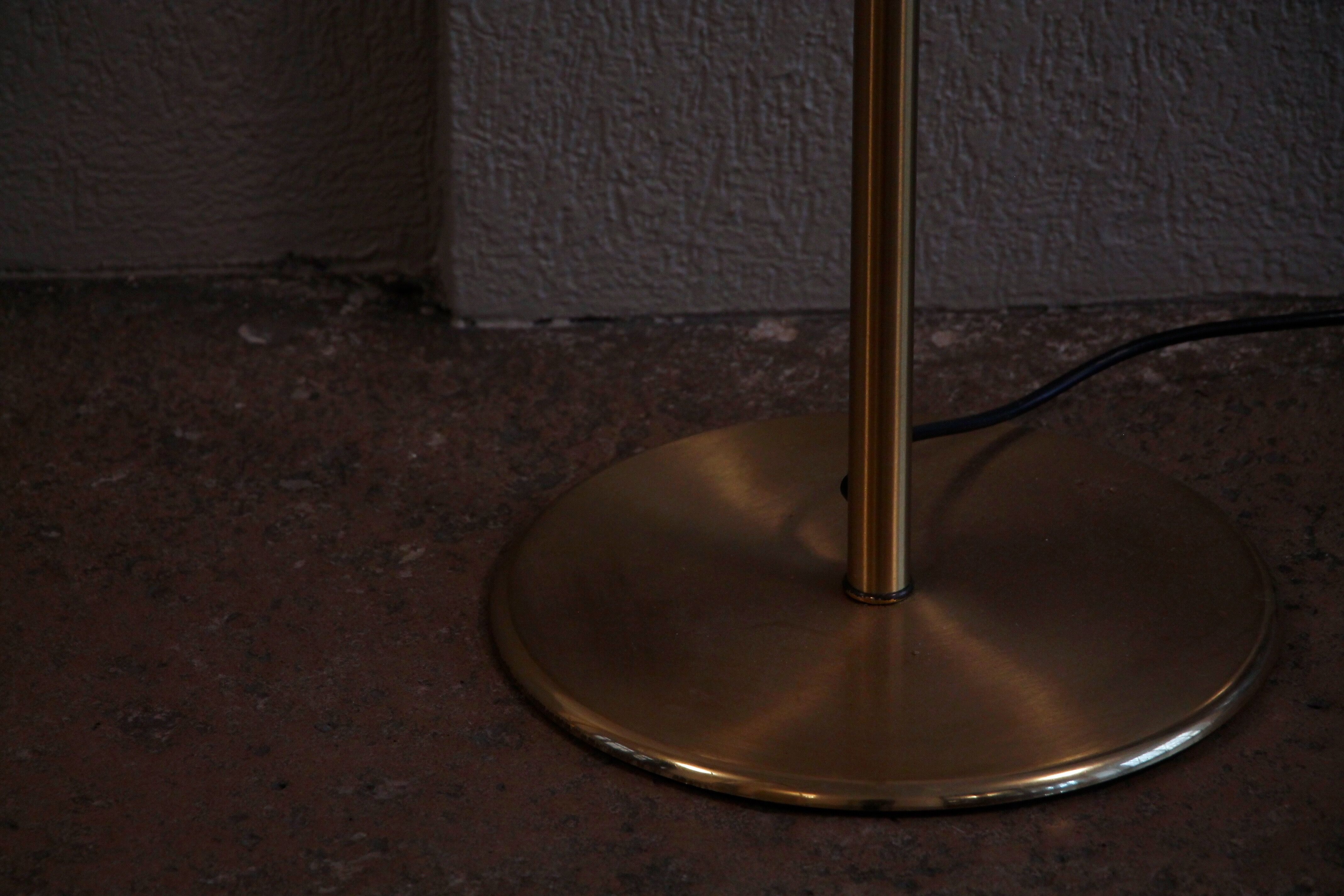 Brass floor lamps