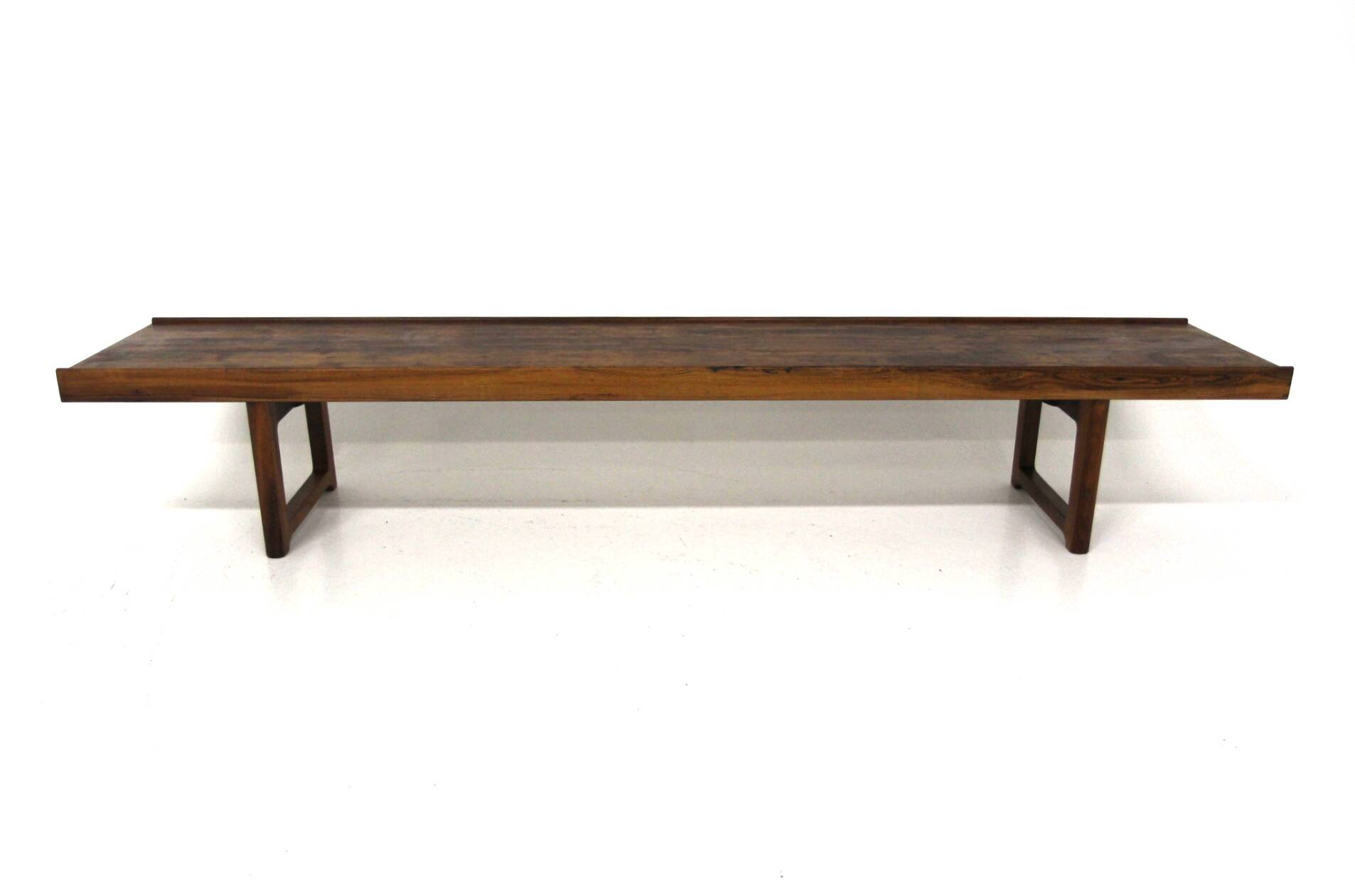 Scandinavian bench "Krobo" in rosewood, Torbjørn Afdal for Bruksbo, Norway.