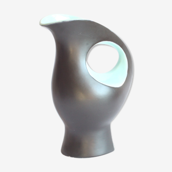 Vase en céramique zoomorphe d’André Bayer, Bruxelles années 1950