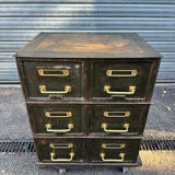 Meuble de bureau / atelier type Strafor ou Ronéo / Industriel