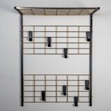 Vintage wall coat rack