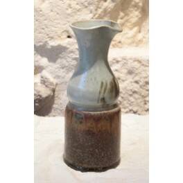 Pichet à eau, vase, en grès émaillé signé Blanot 1960-1970