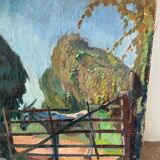 Landscape signed 20th century school