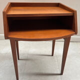 Table de chevet en teck année 60/70