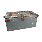 Old wooden painter's box