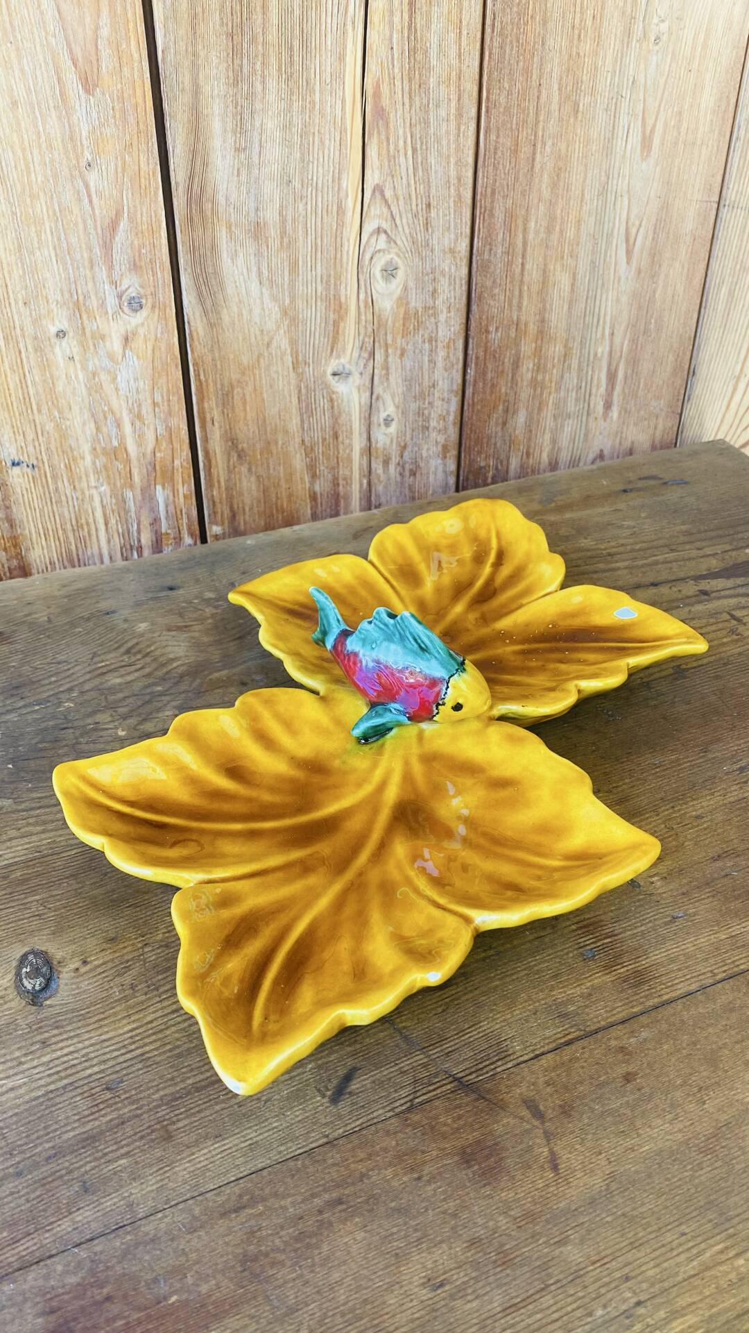 Valauris vintage serving dish