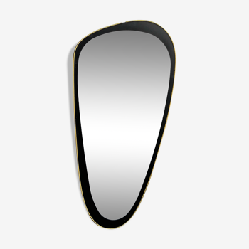 Vintage free-form asymmetrical mirror 50 60