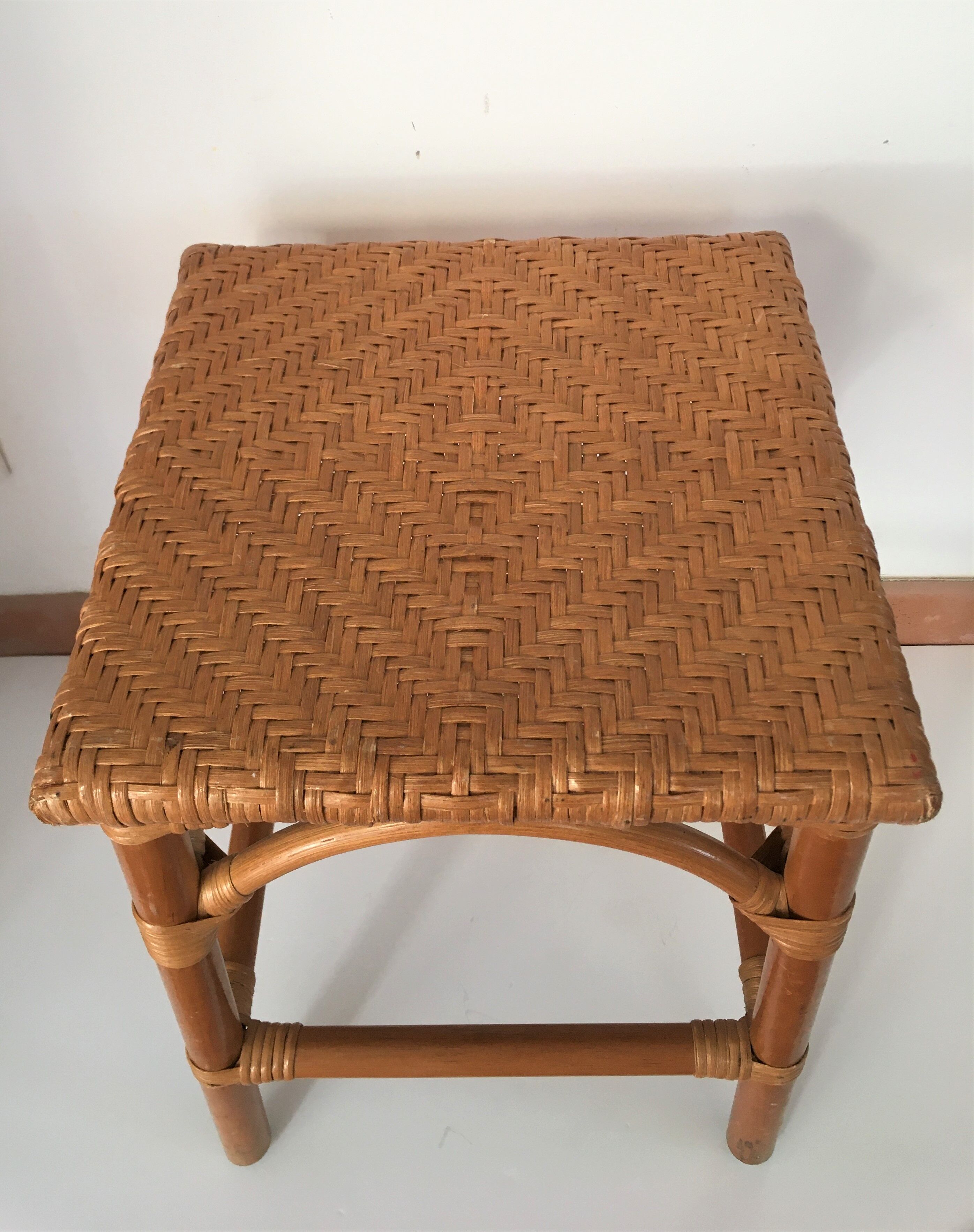 Rattan stool