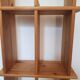 Vintage Wooden Wall Console, Denmark, 1960s