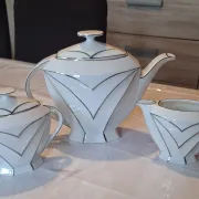 Art Deco 3-piece coffee/tea service