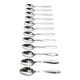 Christofle - 12 coffee spoons atlas model