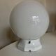 XL bathroom ceiling light from Palace, porcelain and opaline, 1950s
