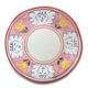 Assiette rose