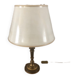 Lampe vintage pied en laiton