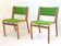 Pair of chairs of Magnus Olesen 1970