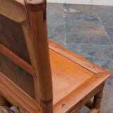 Vintage bamboo chair